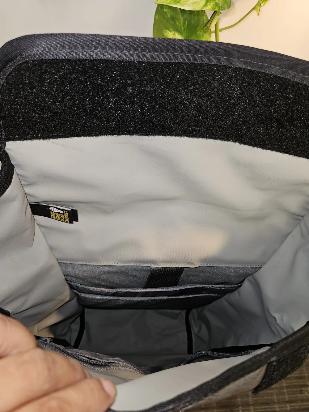 Timbuk2 Men's Silver Gray Roll-Top Backpack One Love Edition